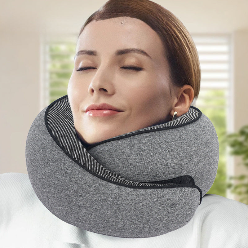 Travel Pillow Neck Pillow Memory Foam Neck Pillow Airplane, Portable Travel Pillows For Airplanes Offices And Cars Travel Neck Pillow Soft Neck Pillow For Traveling