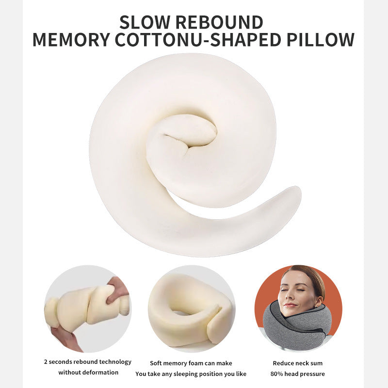 Travel Pillow Neck Pillow Memory Foam Neck Pillow Airplane, Portable Travel Pillows For Airplanes Offices And Cars Travel Neck Pillow Soft Neck Pillow For Traveling