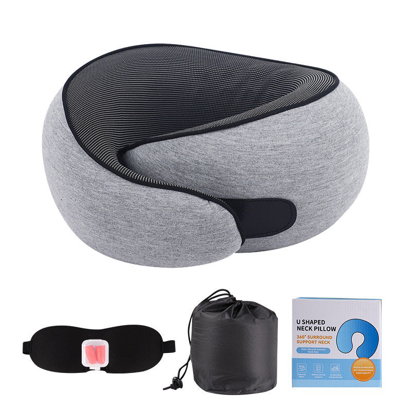 Travel Pillow Neck Pillow Memory Foam Neck Pillow Airplane, Portable Travel Pillows For Airplanes Offices And Cars Travel Neck Pillow Soft Neck Pillow For Traveling