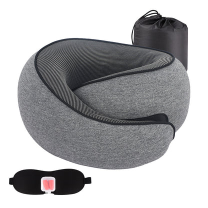 Travel Pillow Neck Pillow Memory Foam Neck Pillow Airplane, Portable Travel Pillows For Airplanes Offices And Cars Travel Neck Pillow Soft Neck Pillow For Traveling